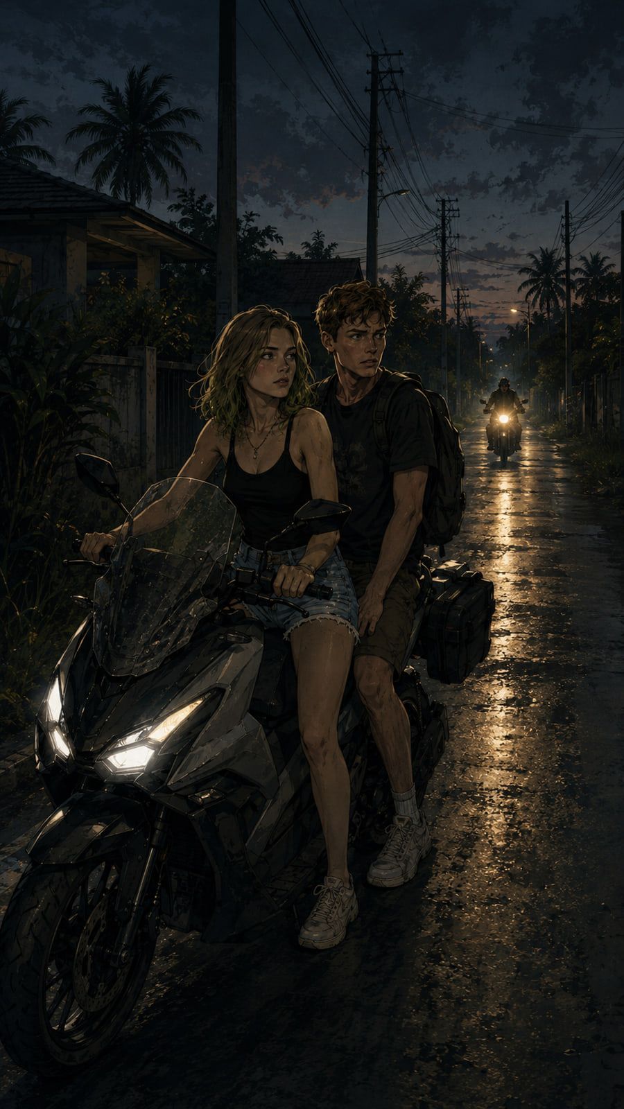 Illustration from the episode: diana roman followed, The Fake Police Stop in Pattaya