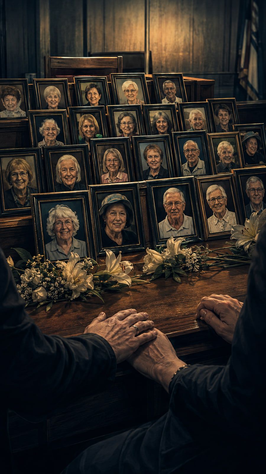 Illustration from the episode: victim memorial, Heather Pressdee: The Killer Nurse