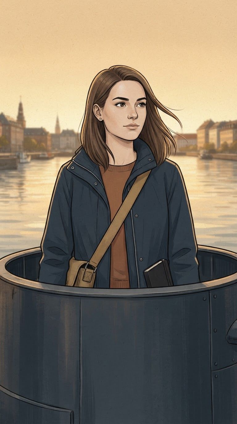 Illustration from the episode: scene-01, The Submarine Murder: Kim Wall